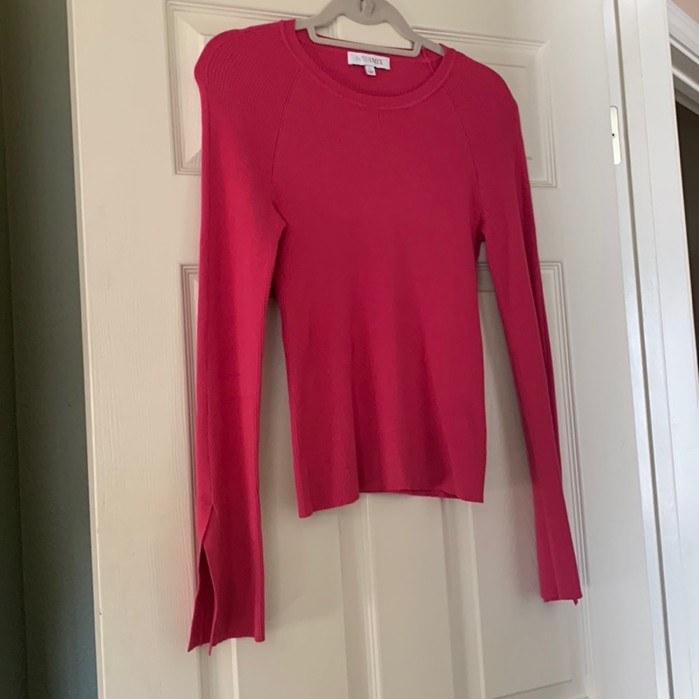 Intermix Split Sleeve Sweater - image 1